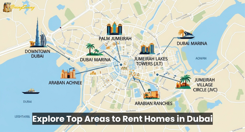 Explore Top Areas to Rent Homes in Dubai